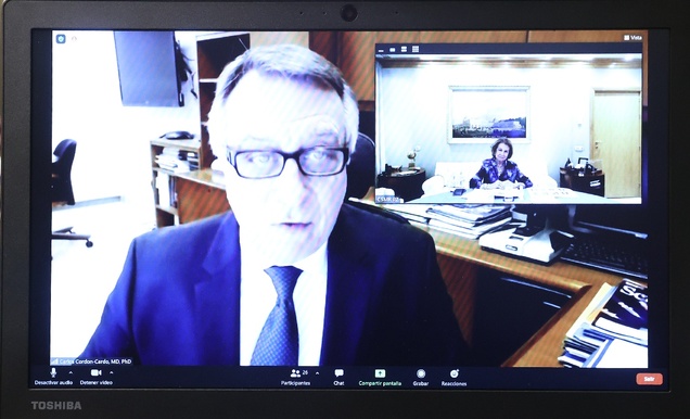 Intervención del presidente de la Junta Directiva del Queen Sofia Spanish Institute, Carlos Cordon-Cardo